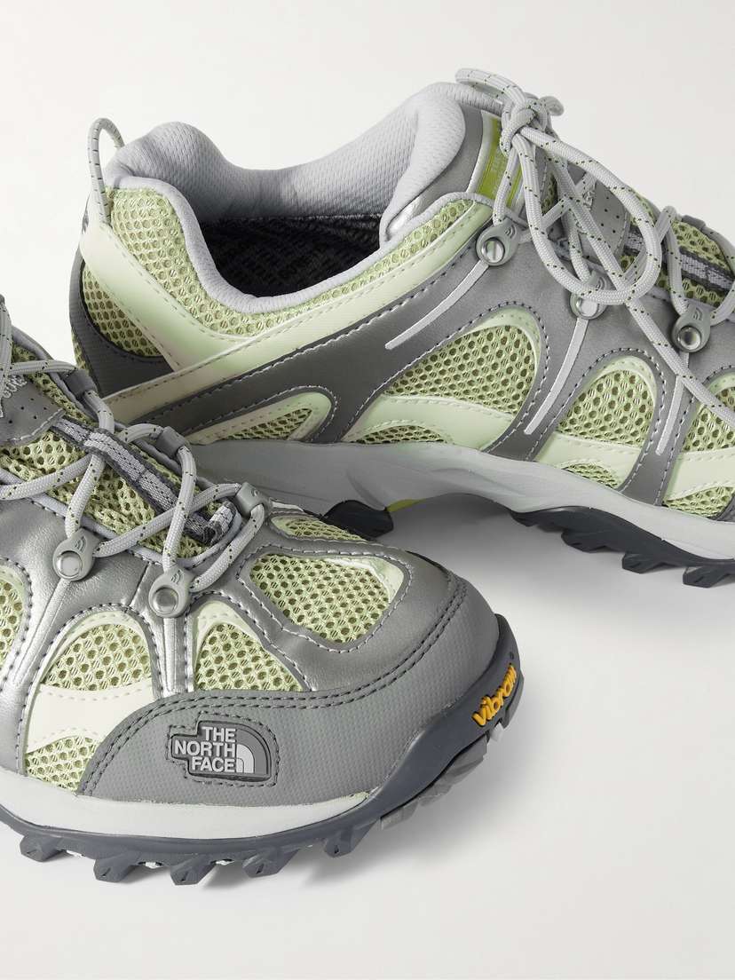 Кроссовки Hedgehog 06 с металлическим покрытием Gore-Tex и сеткой The North Face, белый — фото 4