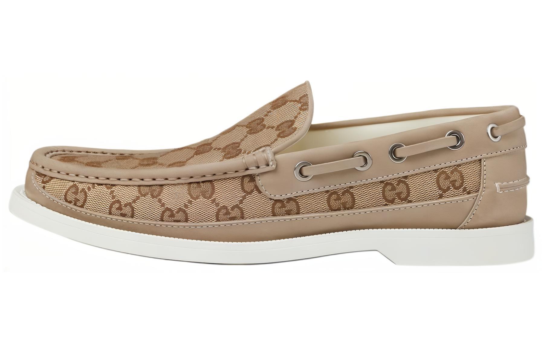 

GUCCI Лоферы 1,5 см мужские коричневые