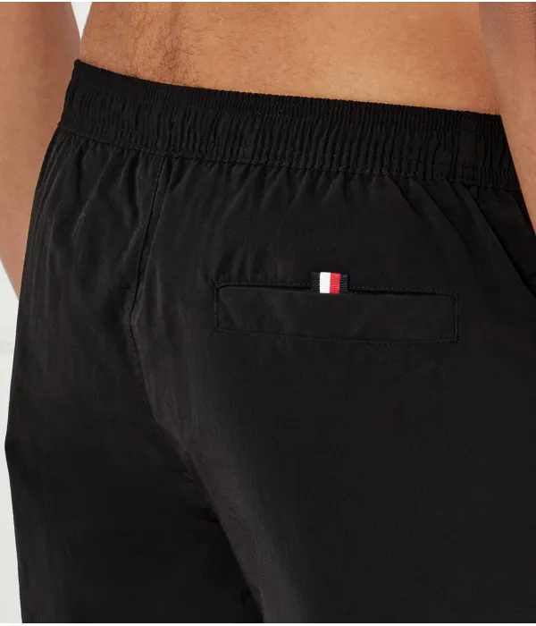 Пляжные шорты Regular fit Tommy Hilfiger Swimwear, черный — фото 4