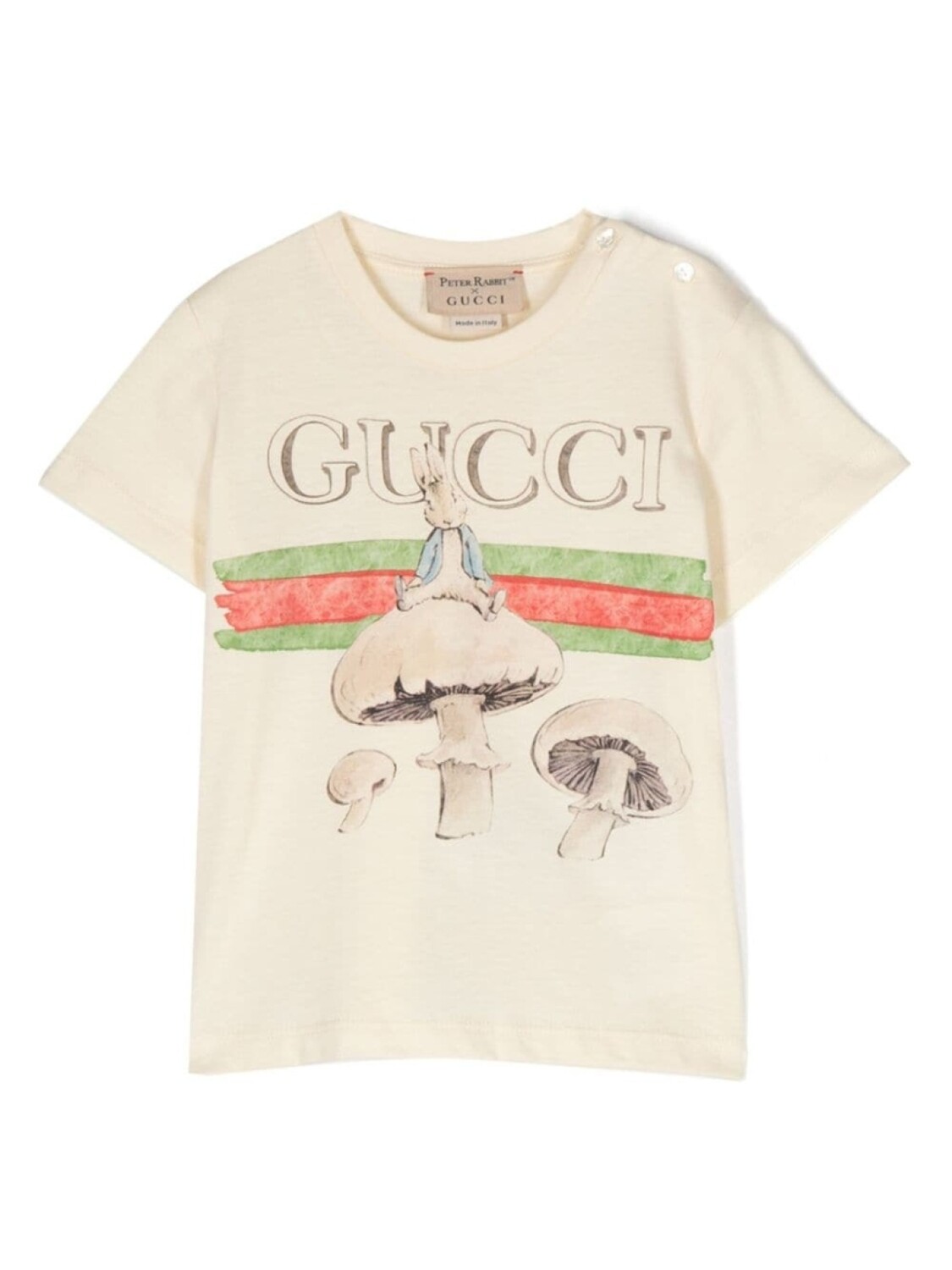 

Gucci Kids футболка x Peter Rabbit™, нейтральный цвет