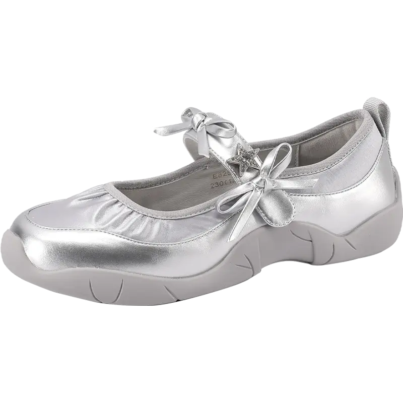 Туфли Мэри Джейн женские Mulinsen, Silver
