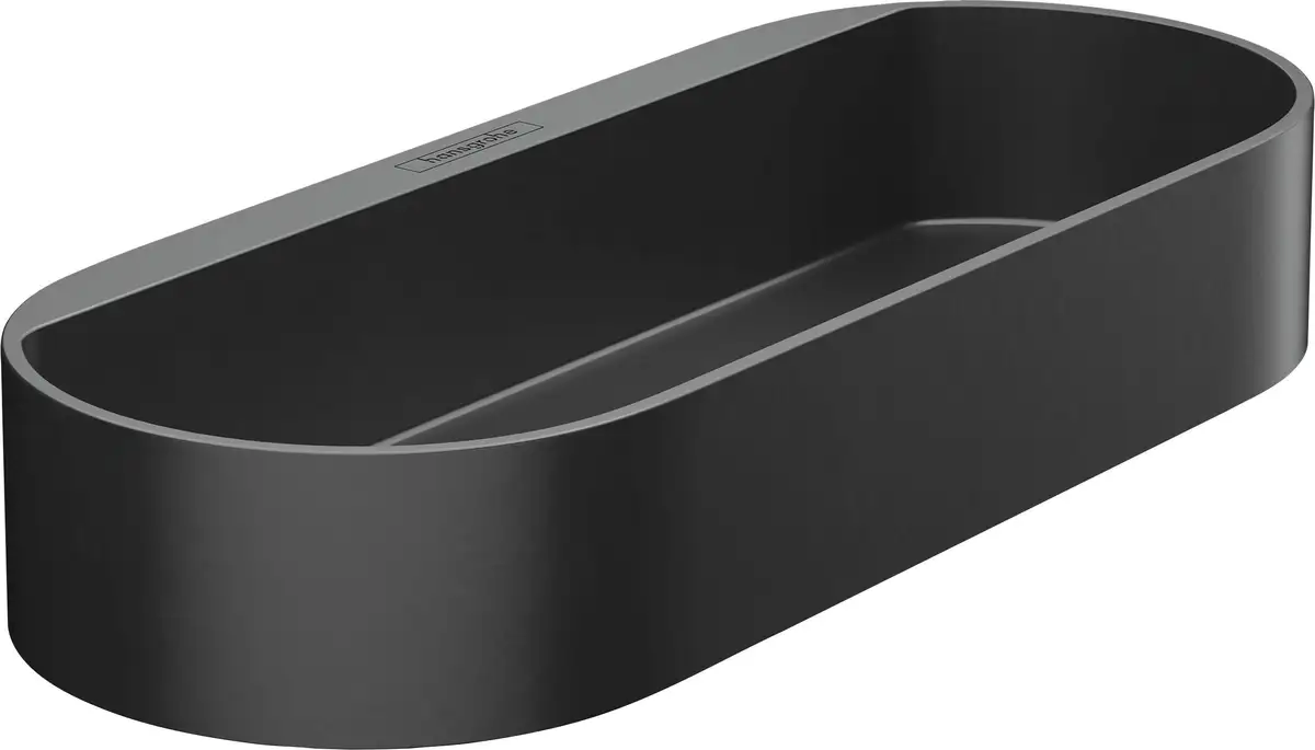 

Ящик для хранения hansgrohe "WallStoris", ШxГxВ: 25x10x3,9 см, черный матовый 25х3,9х10 см, цвет mattschwarz