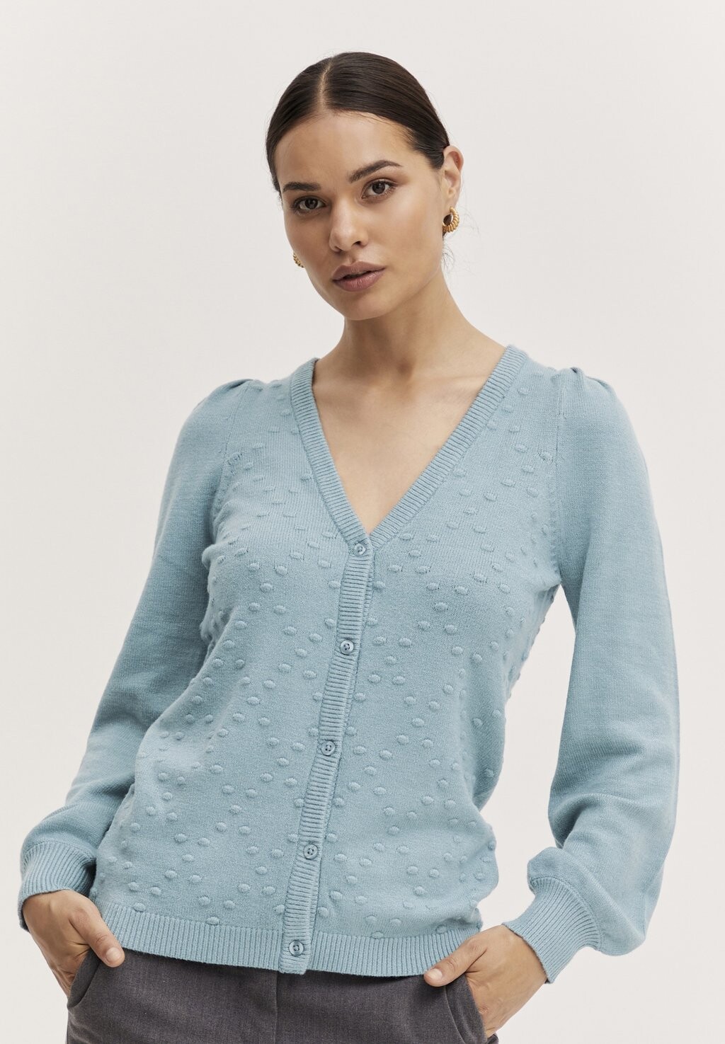 

Кардиган b.young BYNONINA LS, цвет smoke blue melange