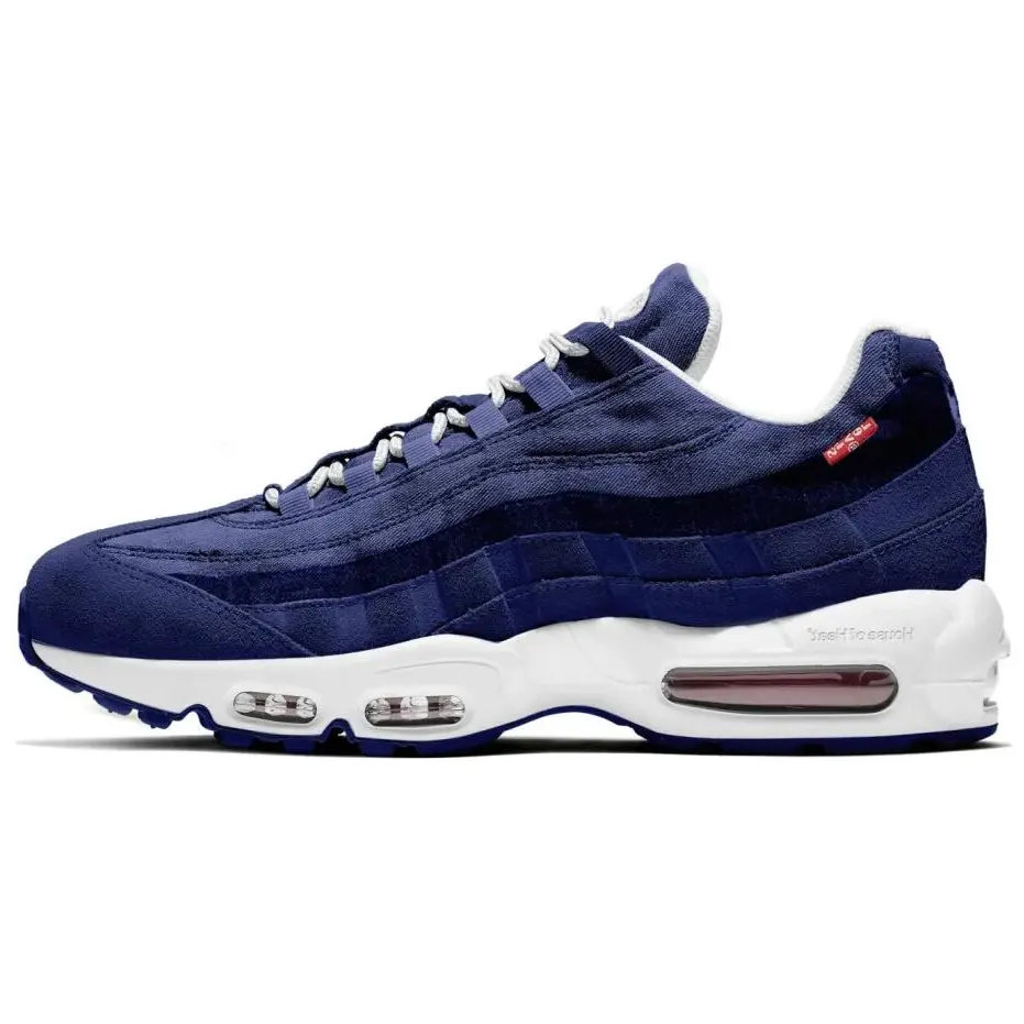 

Кроссовки Air Max 95 унисекс с низким верхом Синие/белые/черные Nike
