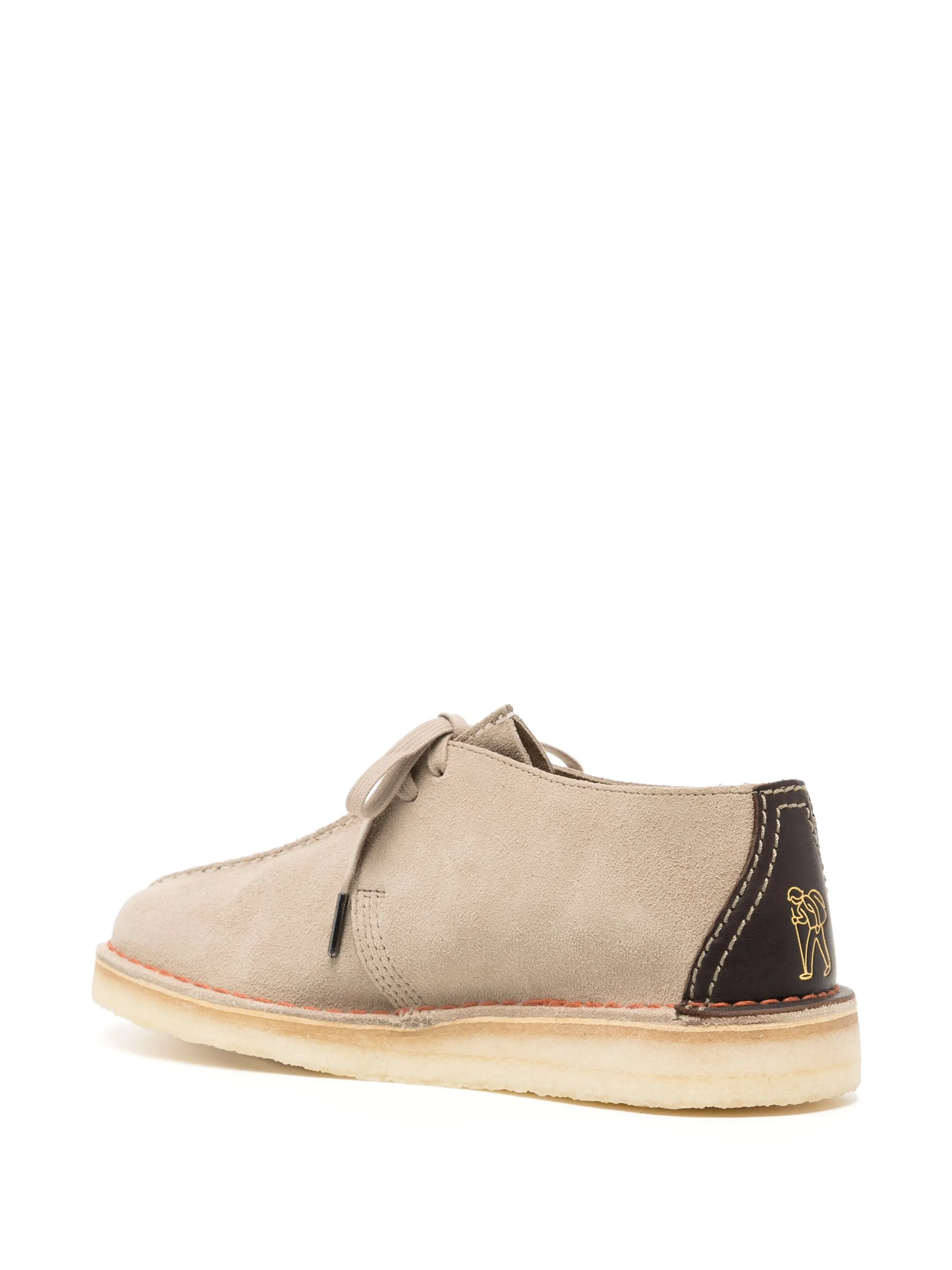 Туфли Desert Trek Clarks Originals, коричневый — фото 3