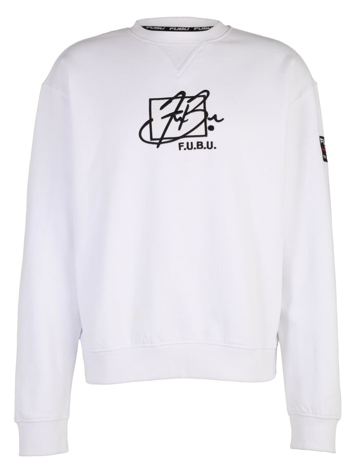 

Толстовка FUBU Rundhalsausschnitt, белый