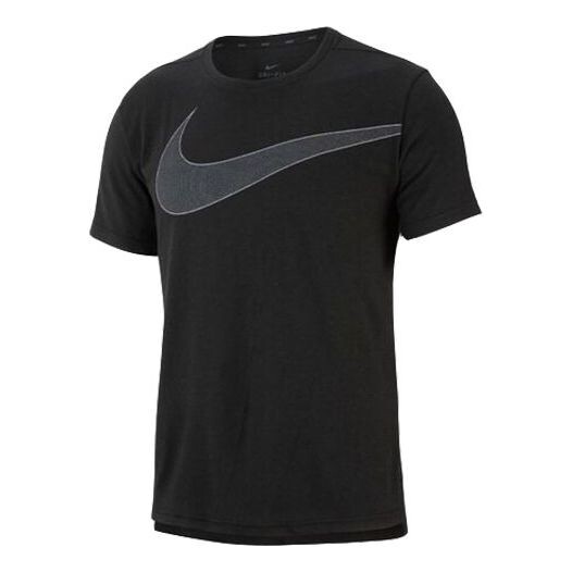 

Футболка men's large sports short sleeve black t-shirt Nike, черный