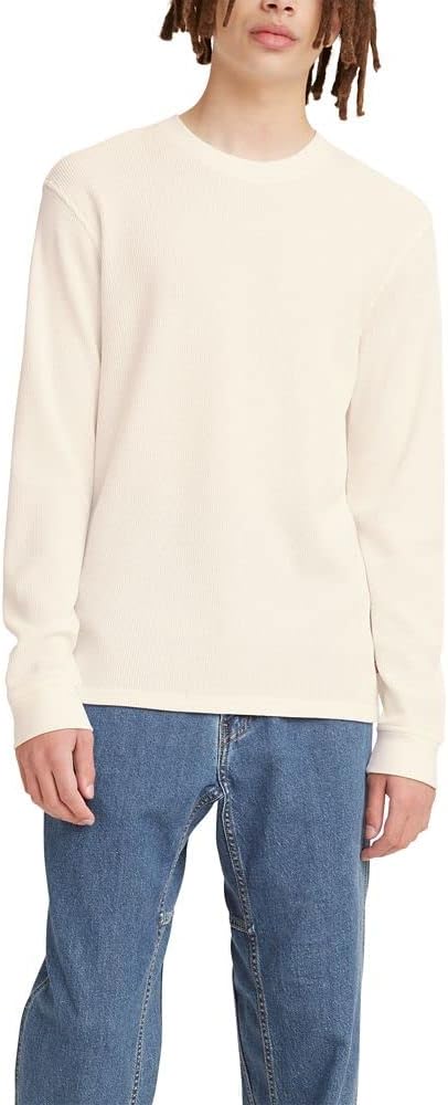 Мужская свободная терморубашка с длинным рукавом Levi's, Egret