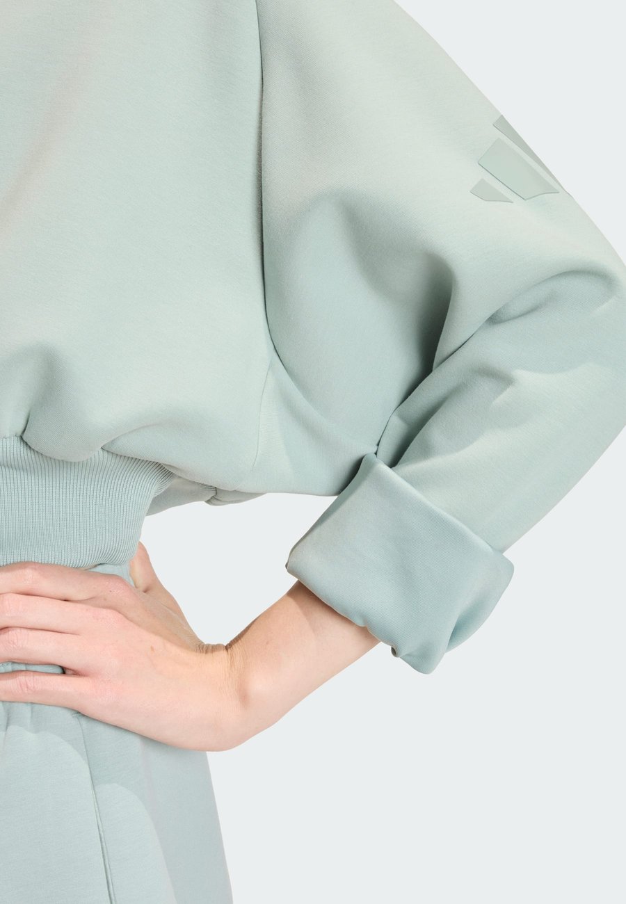 Толстовка Adidas Sportswear SOFT LUX, Sage/Green — фото 3