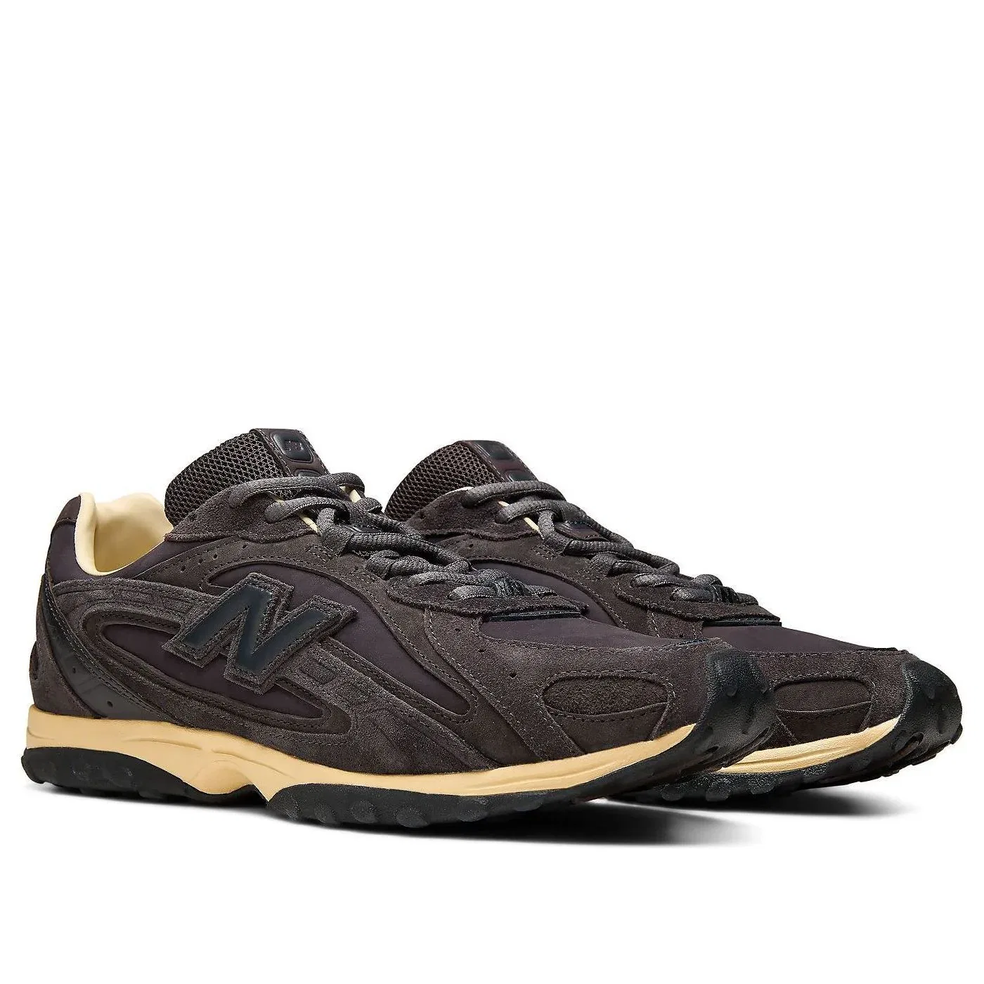 Кроссовки New Balance x AURALEE 204L 'Dark Brown' U204L5I7, черный — фото 2