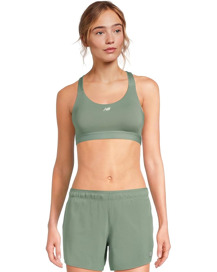 

Бюстгальтер New Balance Essential Train Bra, цвет Dark Juniper