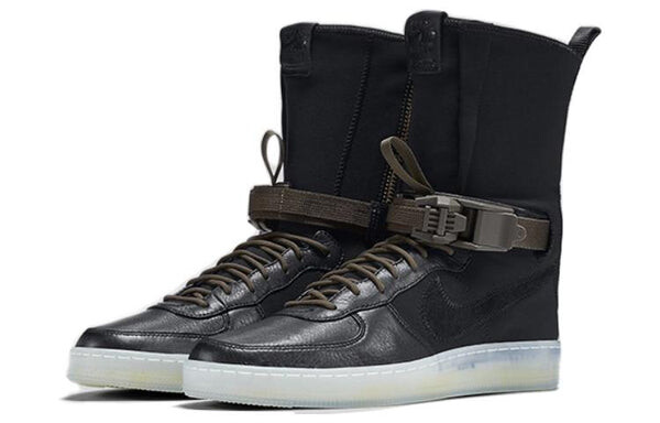 Кроссовки аббревиатура x lab air force downtown 1 hi sp Nike, черный — фото 2