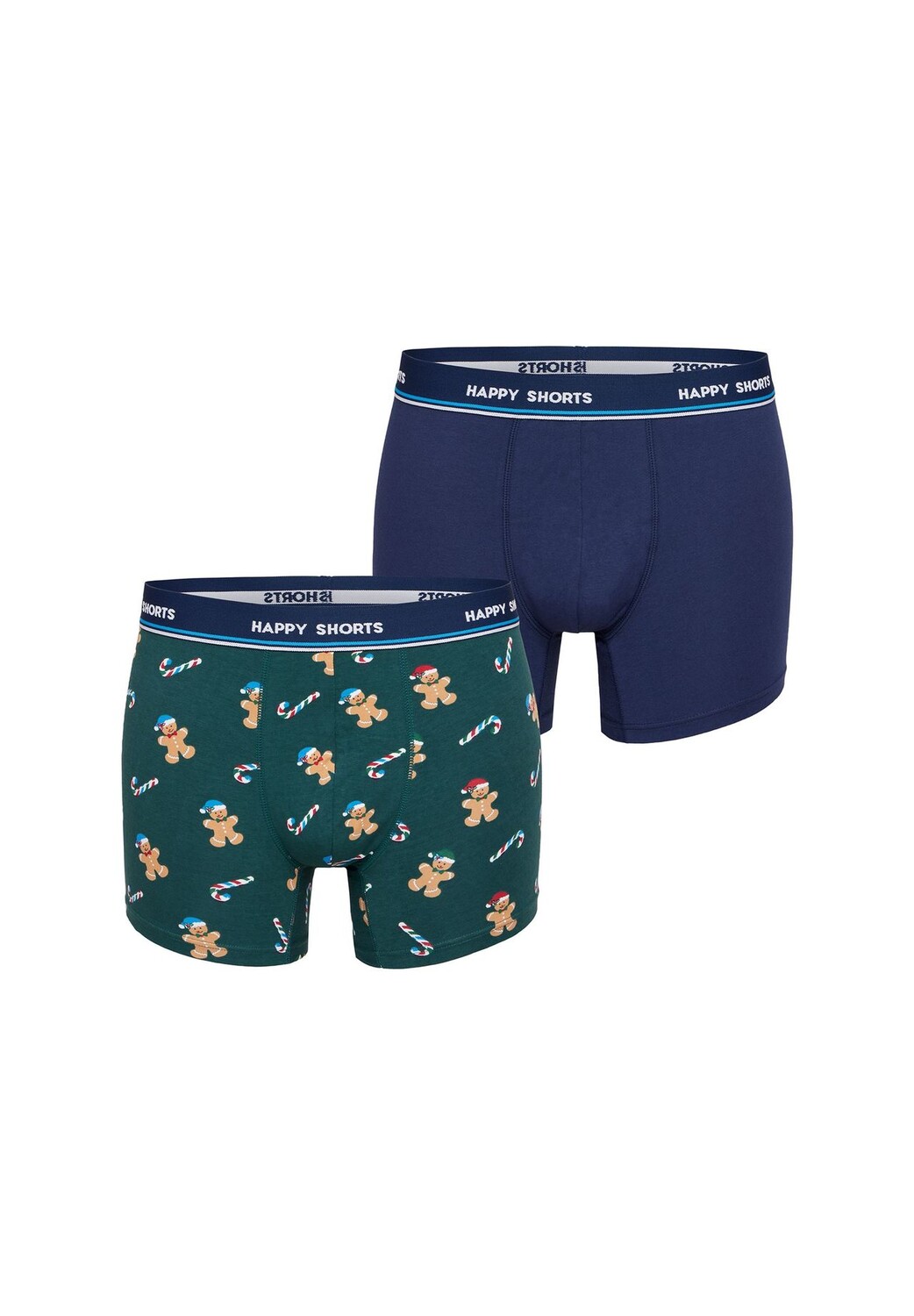

Ретро трусы на Рождество HAPPY SHORTS, цвет Gingerbread Men Herren