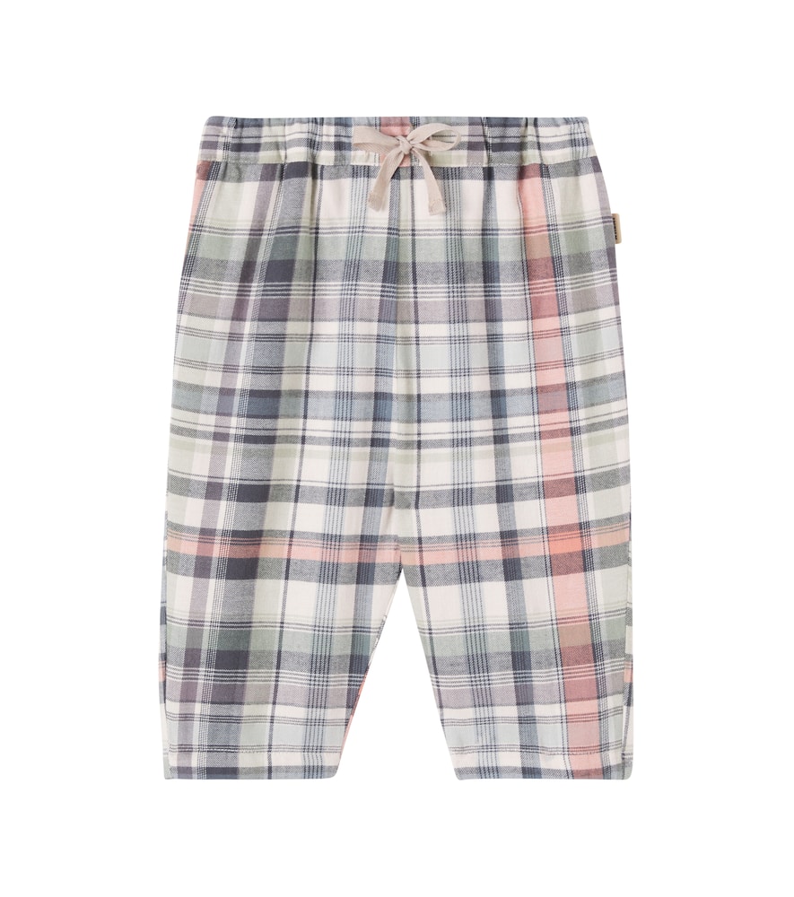 

Детские штаны из клетчатого хлопкового шамбре Arne Wheat, Multi Check