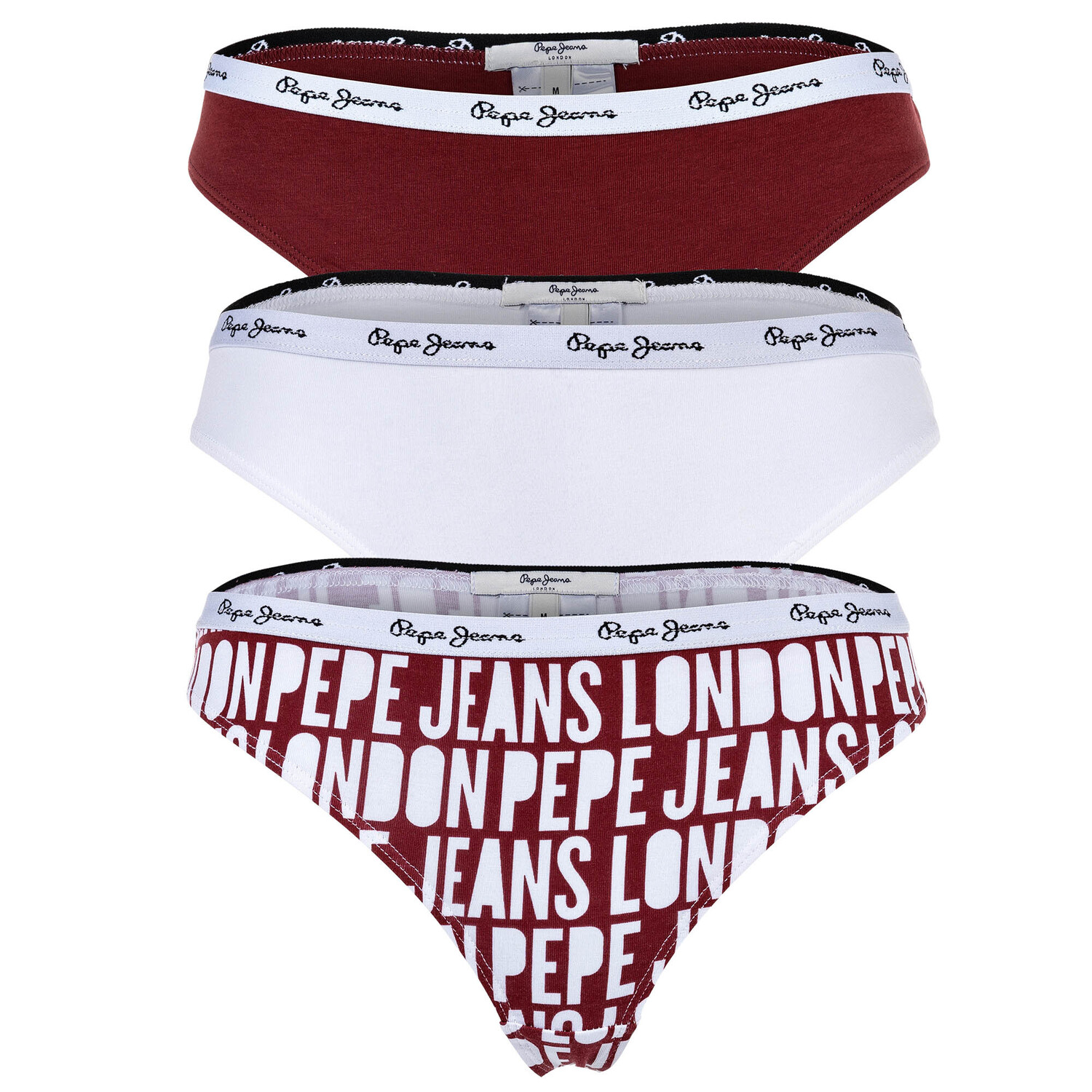 

Стринги Pepe Jeans 3 шт, белый