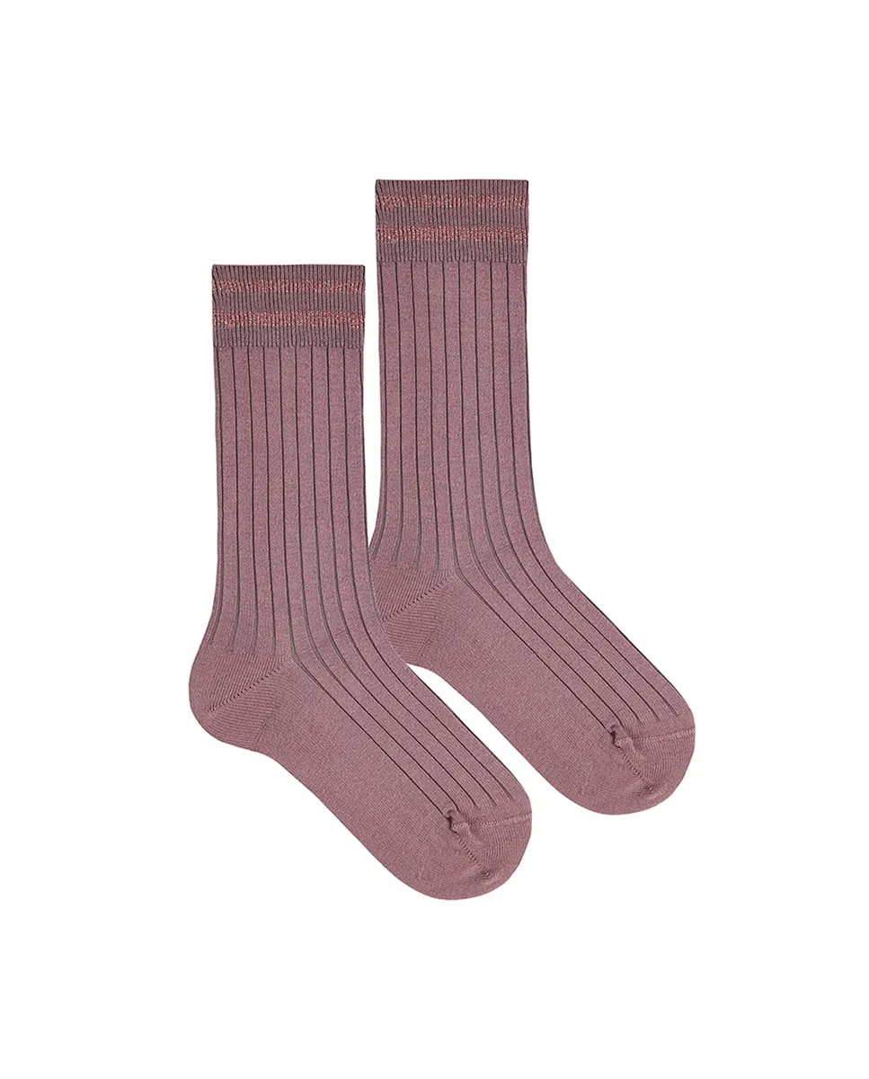 

Яркие высокие носки Condor, розовый