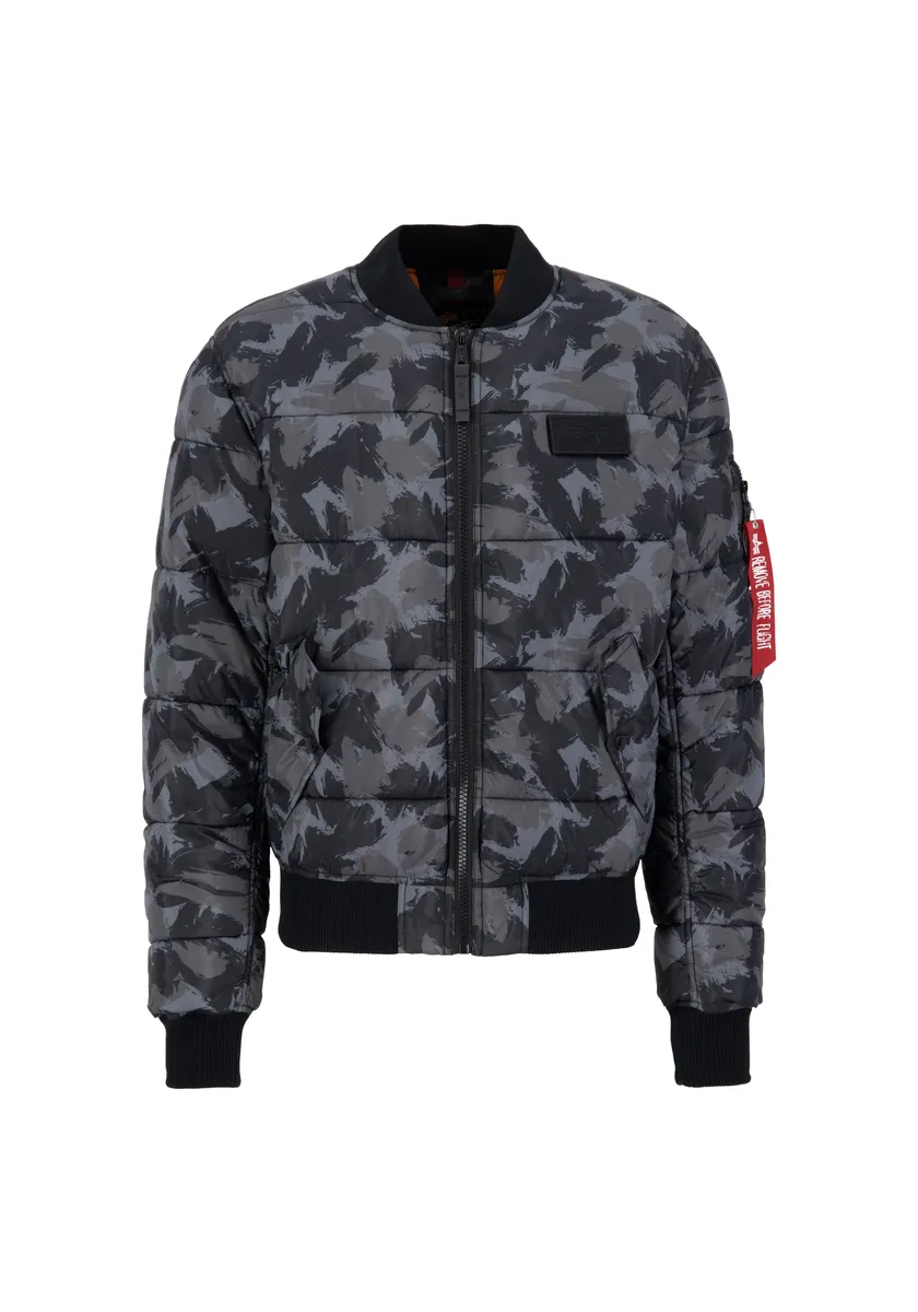 

Куртка-бомбер Alpha Industries " Alpha Industries Мужчины - Куртки-бомберы MA-1 Puffer Bomber Camo", цвет Dark Camo