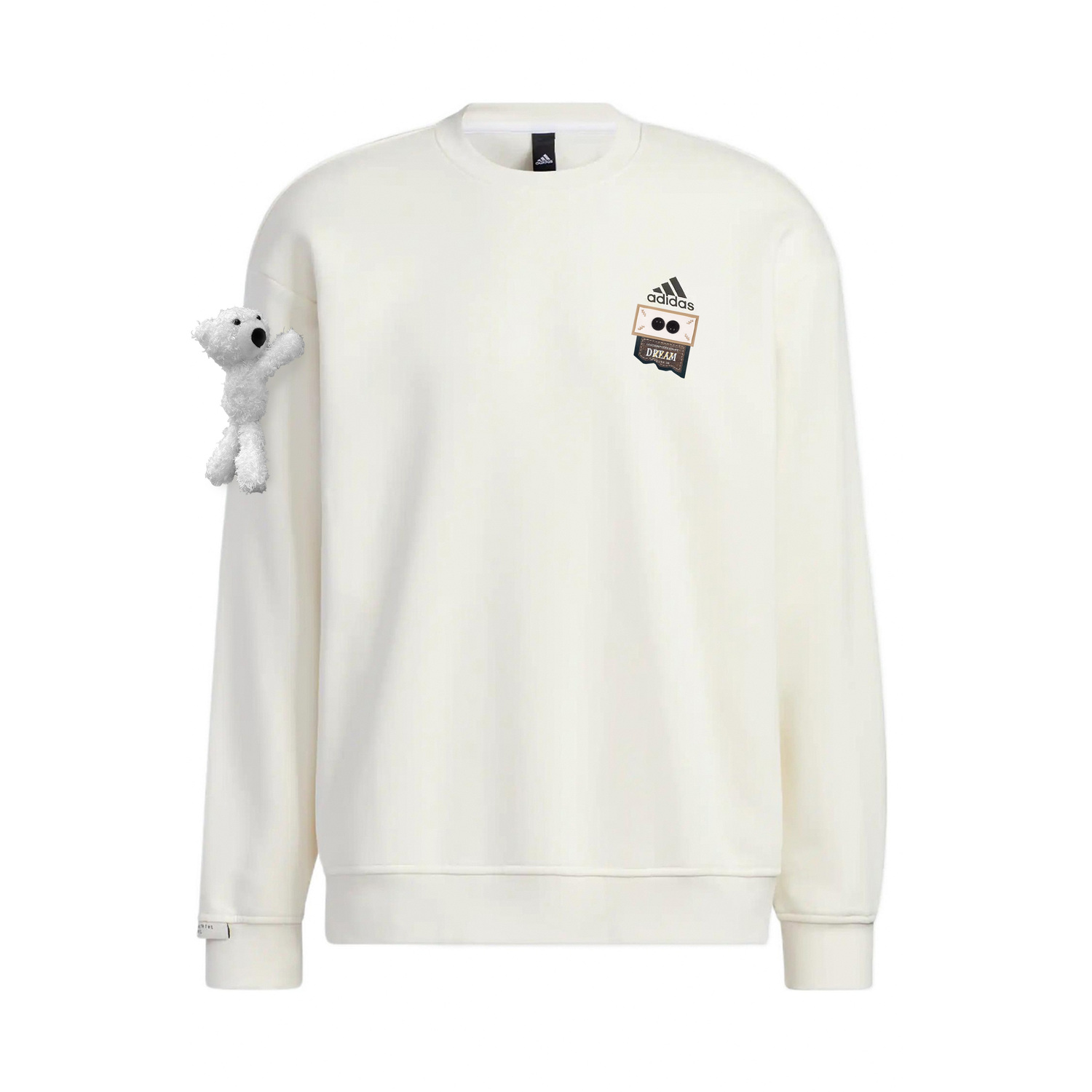 Adidas Свитшот унисекс белый