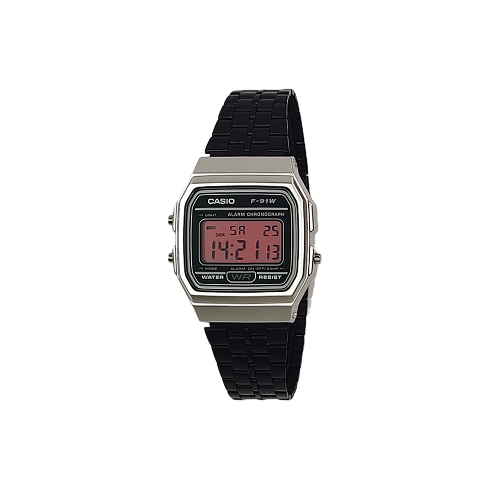 

CASIO Часы Retrofit Series Quartz Movement Stainless Steel Strap Watch Men's Watch Black Dial