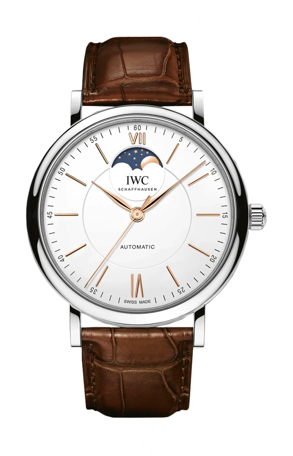 ПОРТОФИНО АВТОМАТИЧЕСКИЕ С ФАЗАМИ ЛУНЫ - IW459401 IWC SCHAFFHAUSEN, золотой