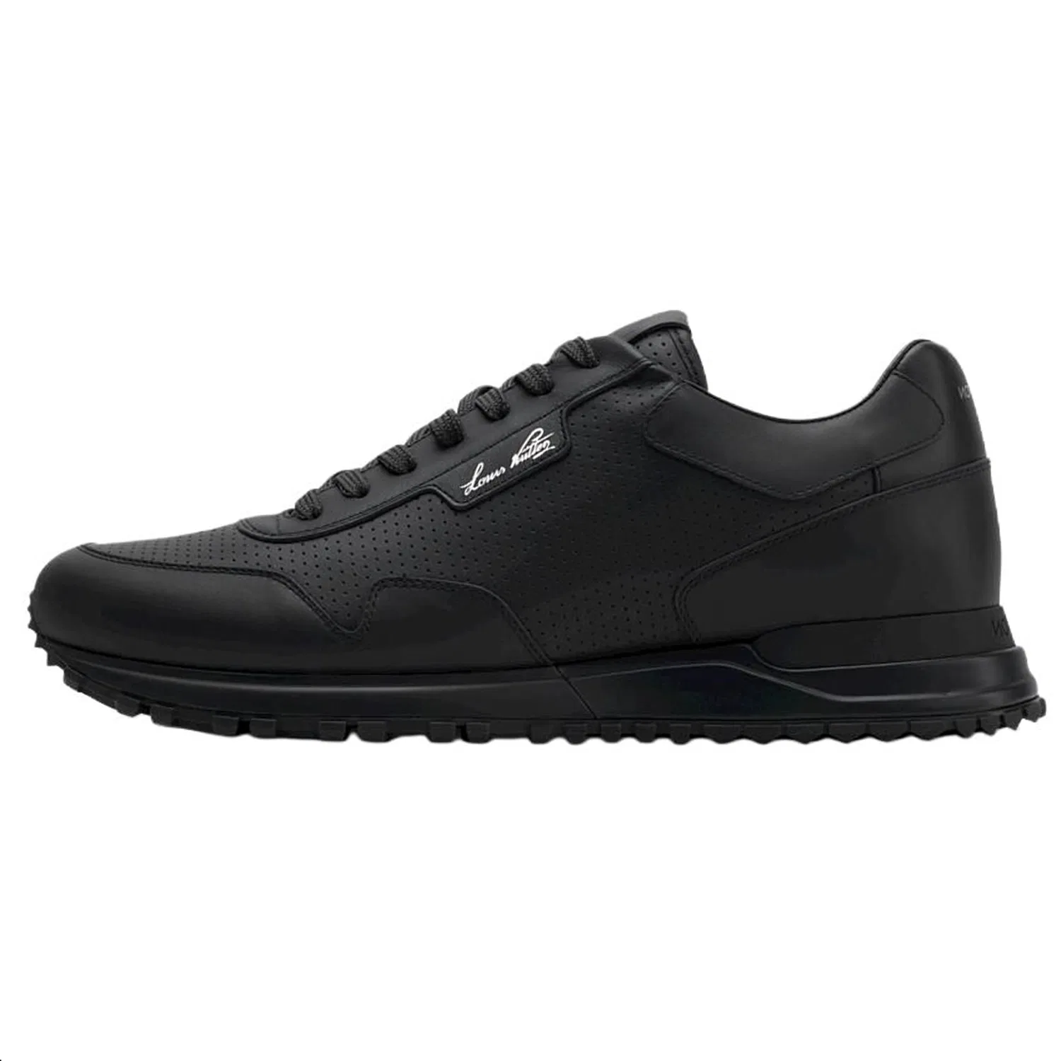 Кроссовки кожаные LOUIS VUITTON Black