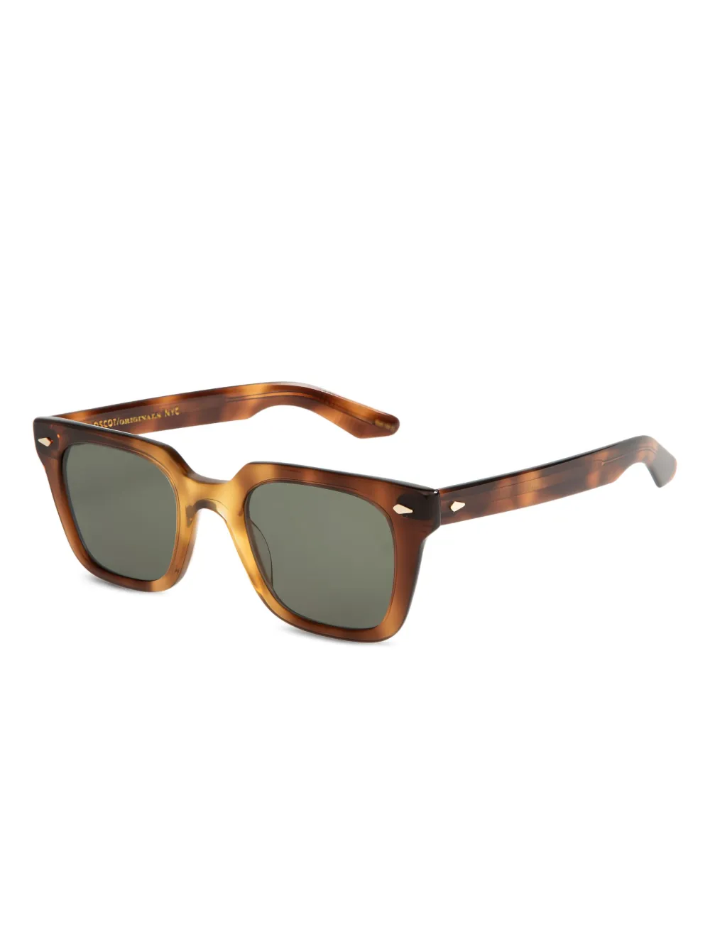 

Солнцезащитные очки в квадратной оправе Moscot, коричневый