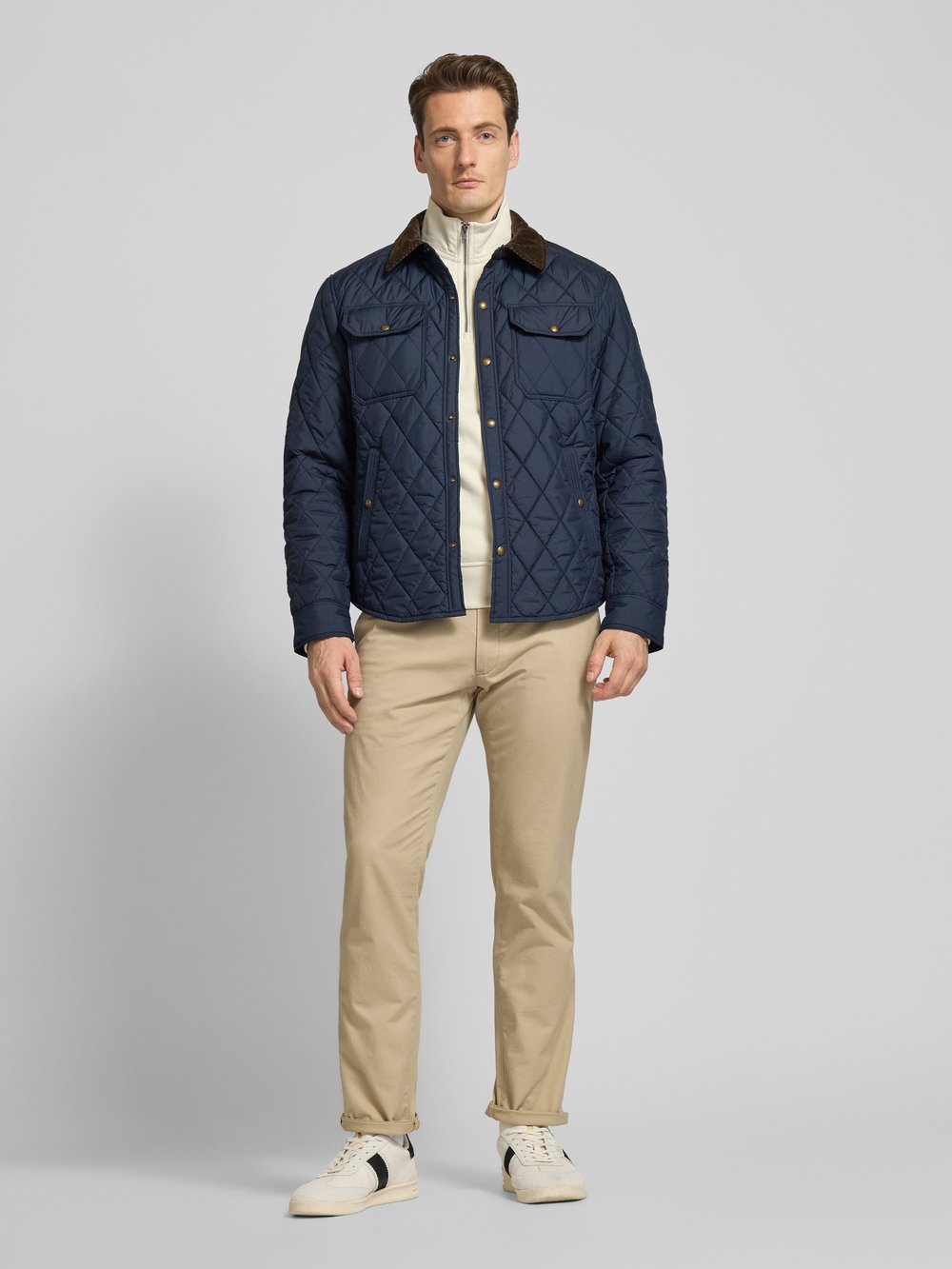 

Стеганая куртка с застежкой-кнопкой Polo Ralph Lauren