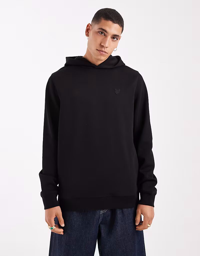 

Толстовка Lyle & Scott со средними слоями в цвете z865, угольно-черный