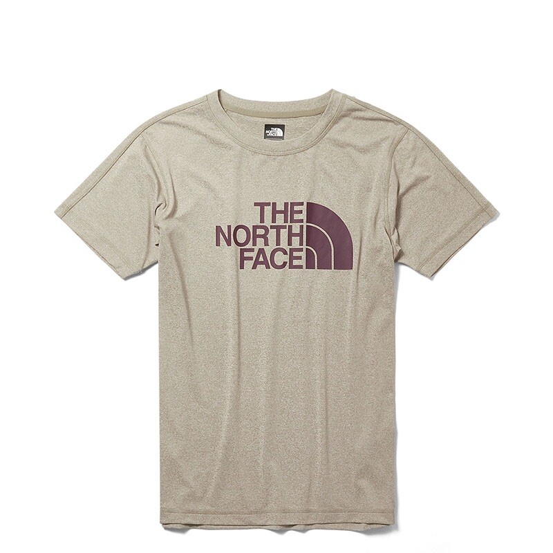 

Футболка мужская коричневая The North Face, коричневый