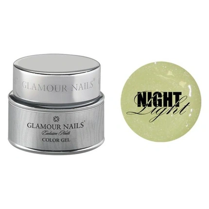 

Глянцевый ночной гель Glamour Glitter Gel 5 миллилитров Vip