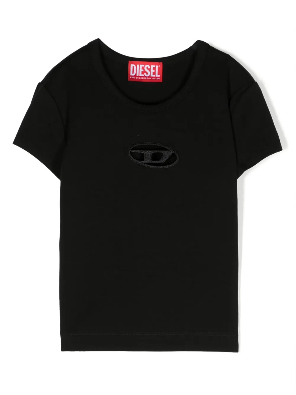 

Футболка Tangie с логотипом Diesel Kids, черный