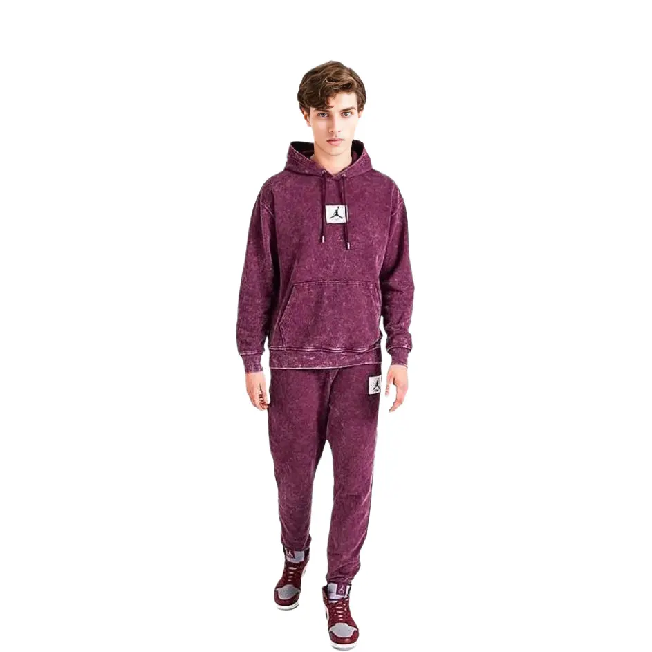 

Толстовка с капюшоном Nike Air Flight Washed из флиса Jordan, фиолетовый