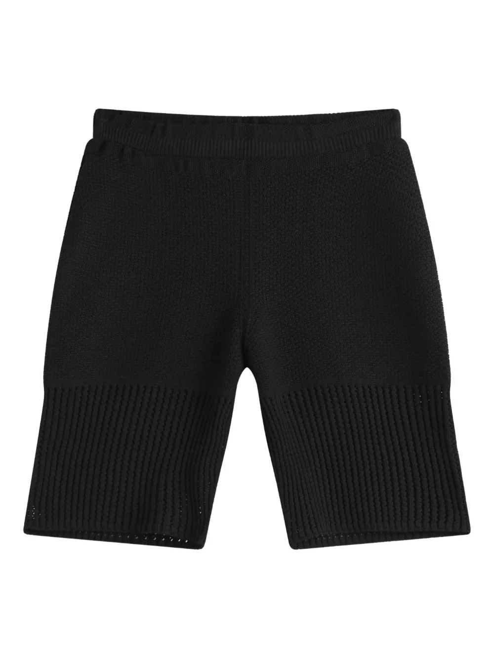 

Шорты из рубчатого трикотажа Homme Plissé Issey Miyake, черный