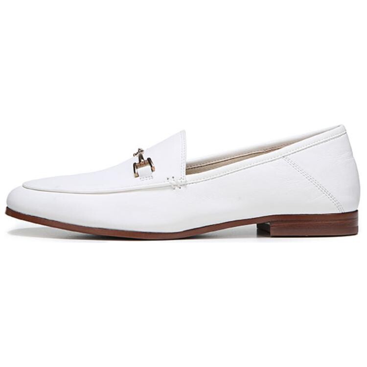 Лоферы женские белые Sam Edelman