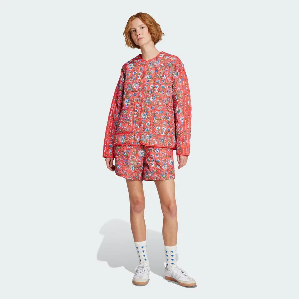 Стеганая куртка Originals x Liberty London Adidas, Red — фото 3