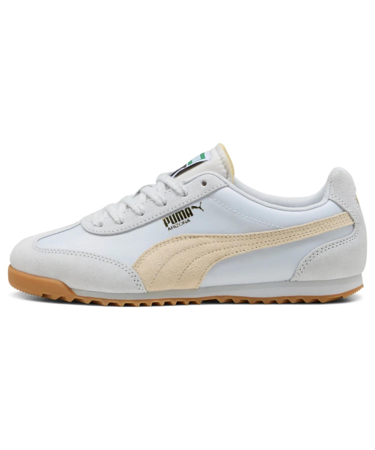 Унисекс кроссовки PUMA Arizona из нейлона серебристо-золотые