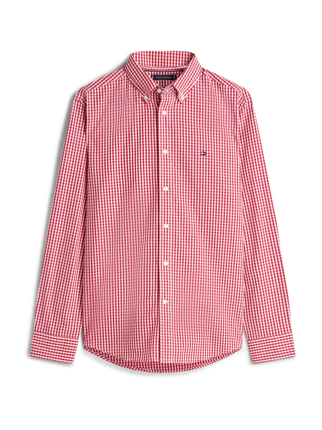 

TOMMY HILFIGER Рубашка на пуговицах Regular fit в красном цвете