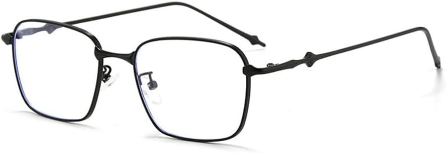 

Солнцезащитные очки прямоугольной формы для женщин в металлической оправе, винтажные солнцезащитные очки с градиентным переходом цвета, мужские и женские очки с защитой от УФ-излучения UV400 HHZZYVY, Black Clear