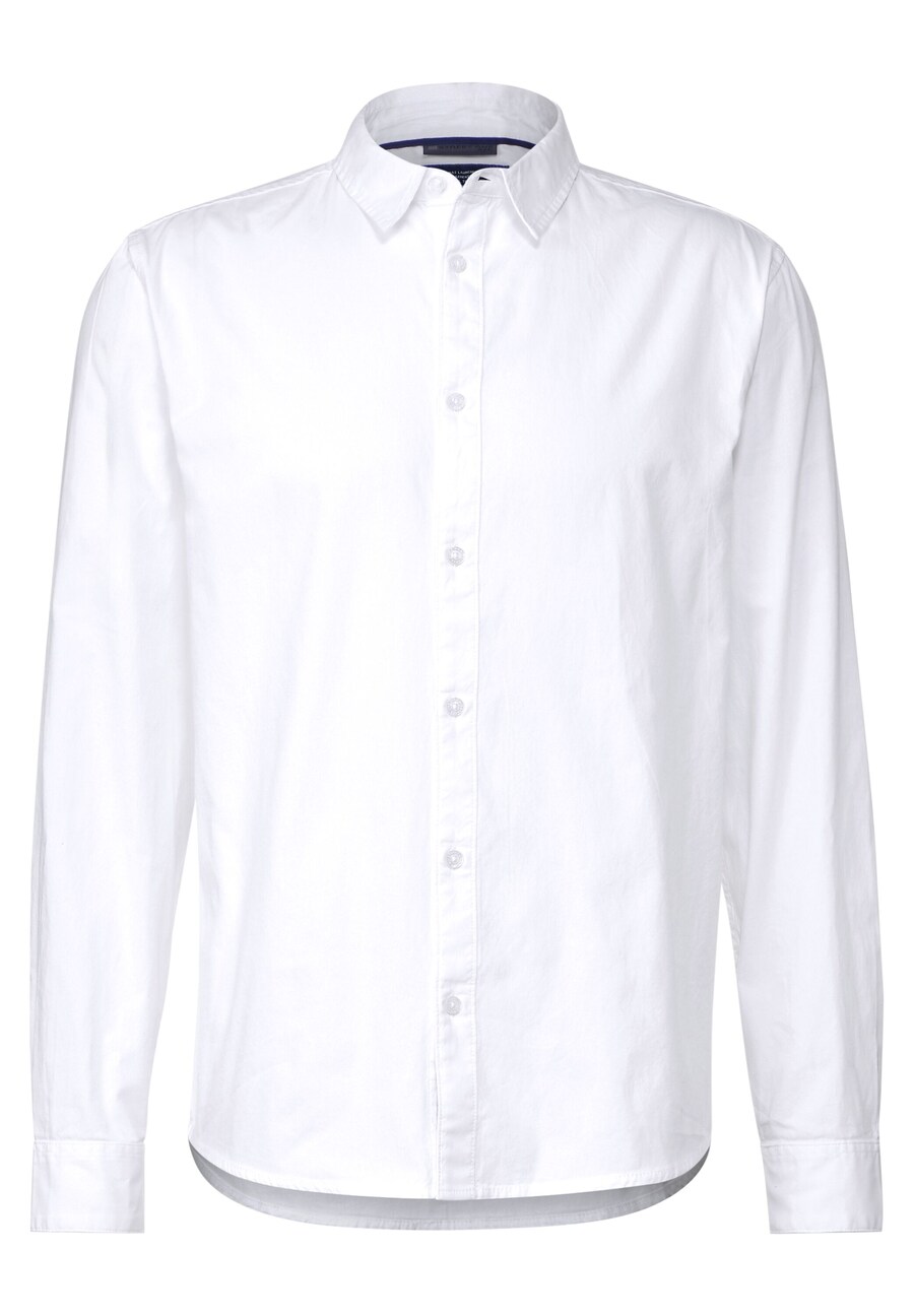 

Рубашка на пуговицах классического кроя Street One MEN Oxford , White