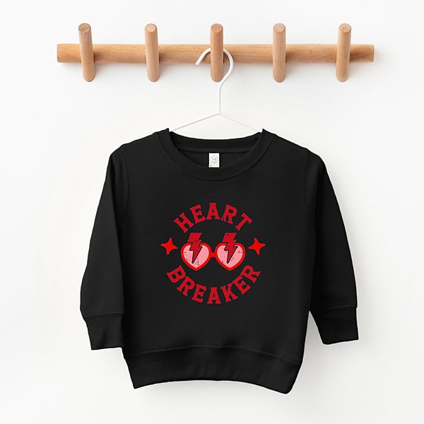 Свитшот Heart Breaker с принтом и солнцезащитные очки The Juniper Shop, Natural — фото 2