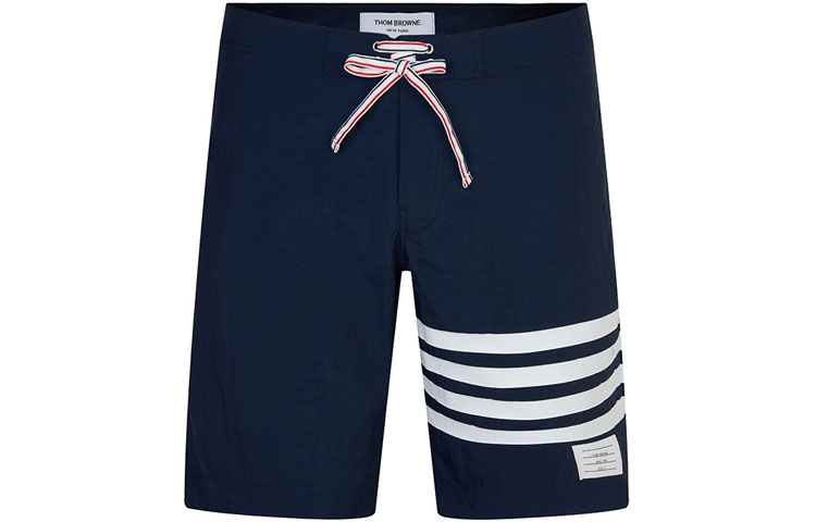 

Шорты для плавания Swim Tech Board Short с 4 планками THOM BROWNE, Marine Blue