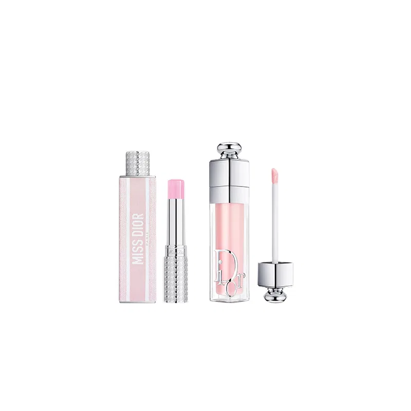 Набор парфюмерии Miss Dior Solid Perfume и блеска для губ Dior Addict DIOR 3.2 г