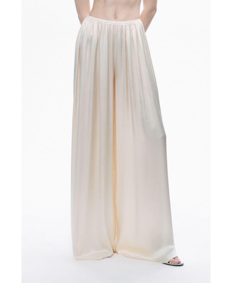 

Женские свободные брюки с широкими штанинами NOCTURNE, Open pink