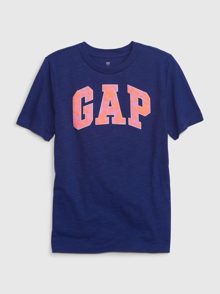 

Детская футболка с логотипом Gap, синий