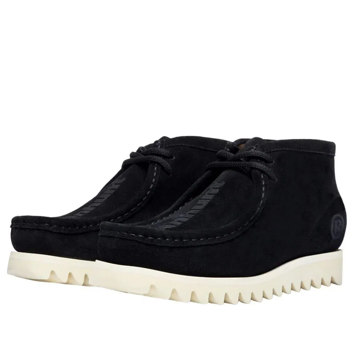 Замшевые ботинки A Bathing Ape Manhunt #1 'Black' 1I20-191-012-BLK, черный — фото 2