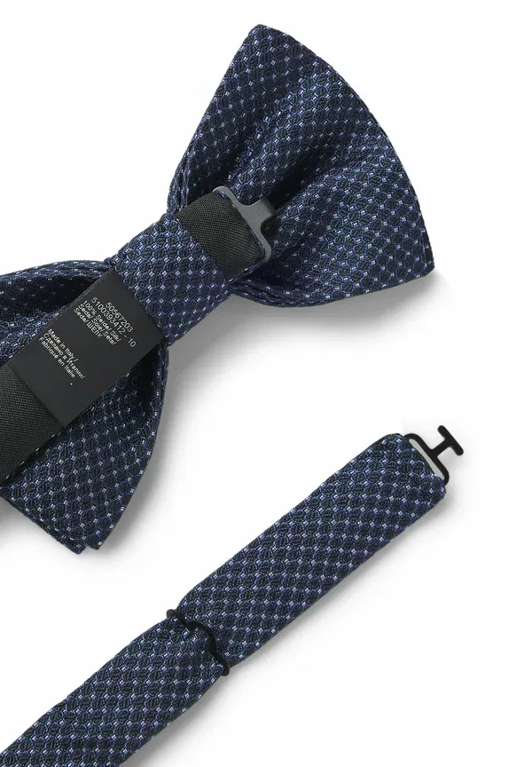 Галстук-бабочка H b.tie bigiotto one bow tie Boss, темно-синий — фото 3