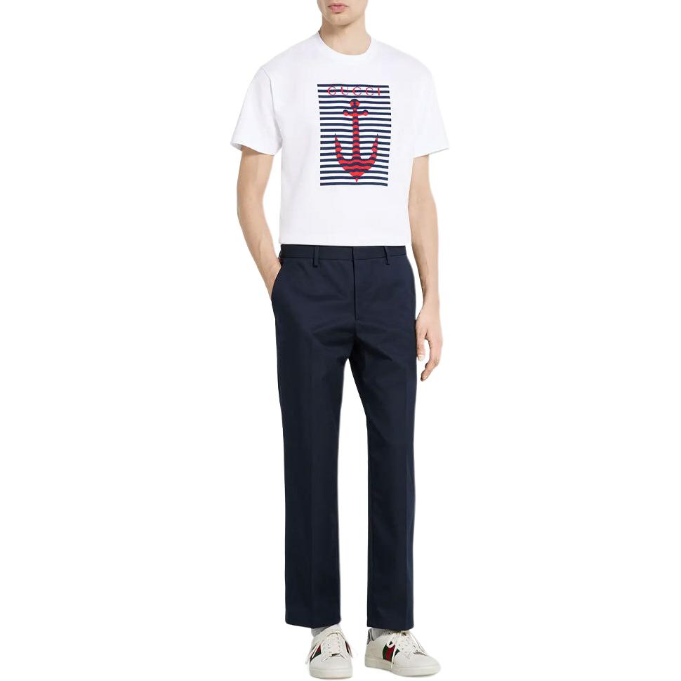 Футболка GUCCI Lido FW25 мужская, белый — фото 4