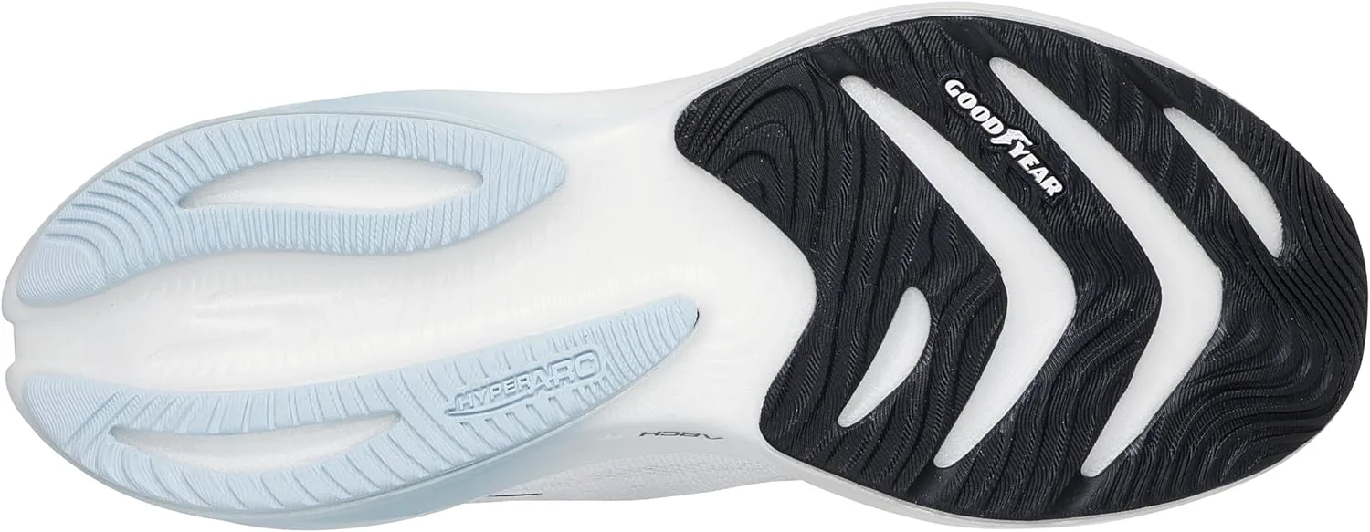 Мужские слипоны Skechers Aero Spark без шнурков, белый/светло-голубой — фото 2