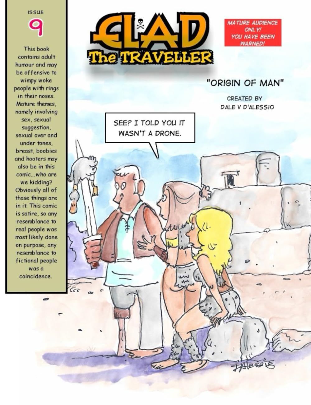 

Elad the Traveller issue 9: Origin of Man