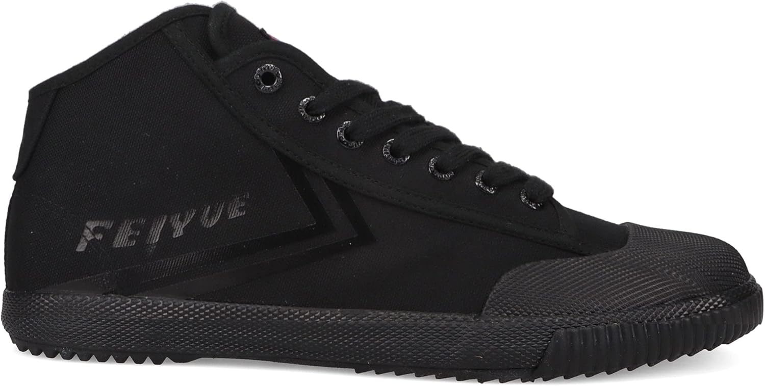 

Кроссовки FEIYUE Fe Mid 1920 из парусины для занятий боевыми искусствами, унисекс, средней высоты. Отличные кроссовки для боевых искусств, паркура, силовых тренировок и повседневной носки, черный